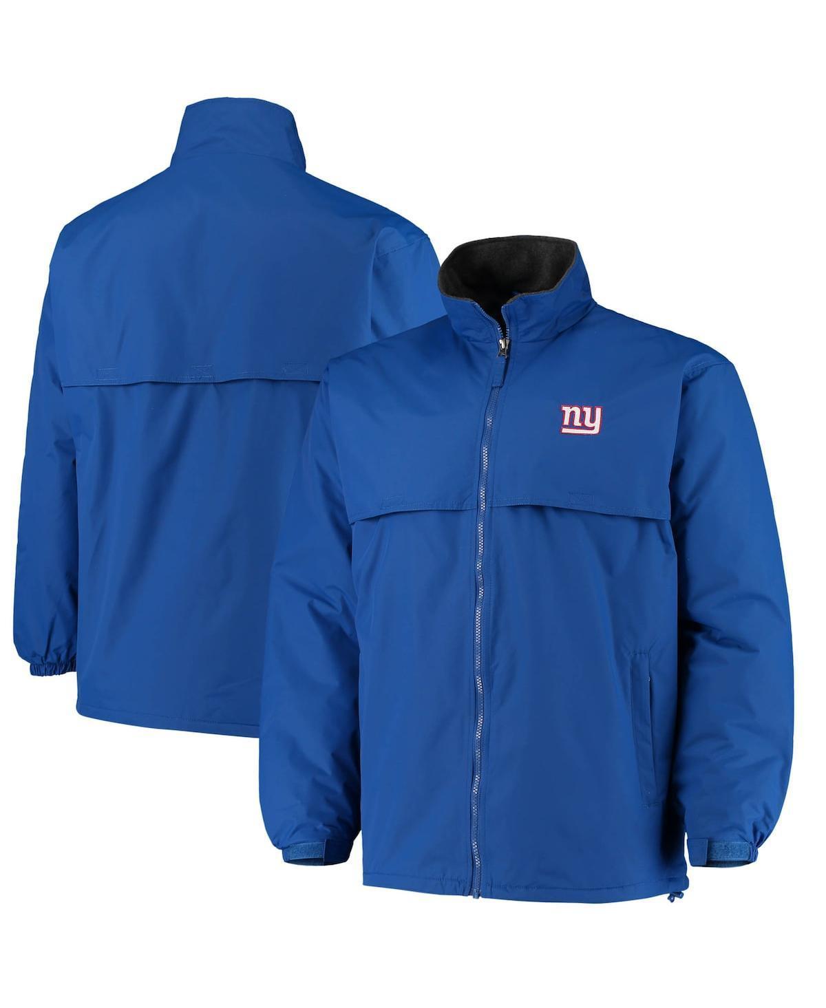 Mens Dunbrooke Royal New York Giants Triumph Fleece Full-Zip Jacket Product Image