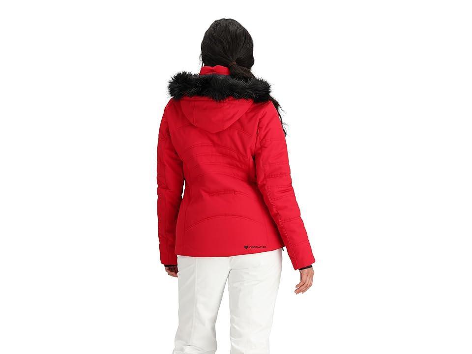 Obermeyer Tuscany II HydroBlock Long Sleeve Faux Fur Trim Hooded Jacket Product Image