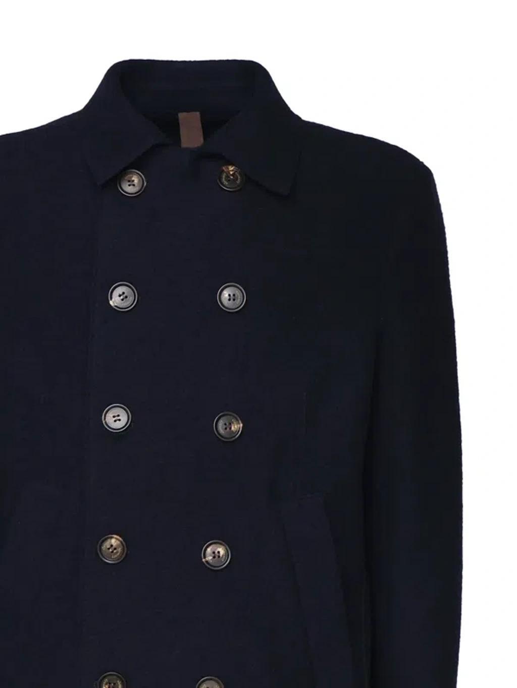 Wool Jacket In Blue Product Image