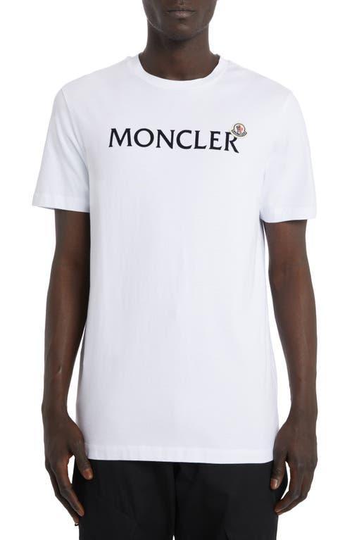 Moncler Logo Embroidered T-Shirt Product Image