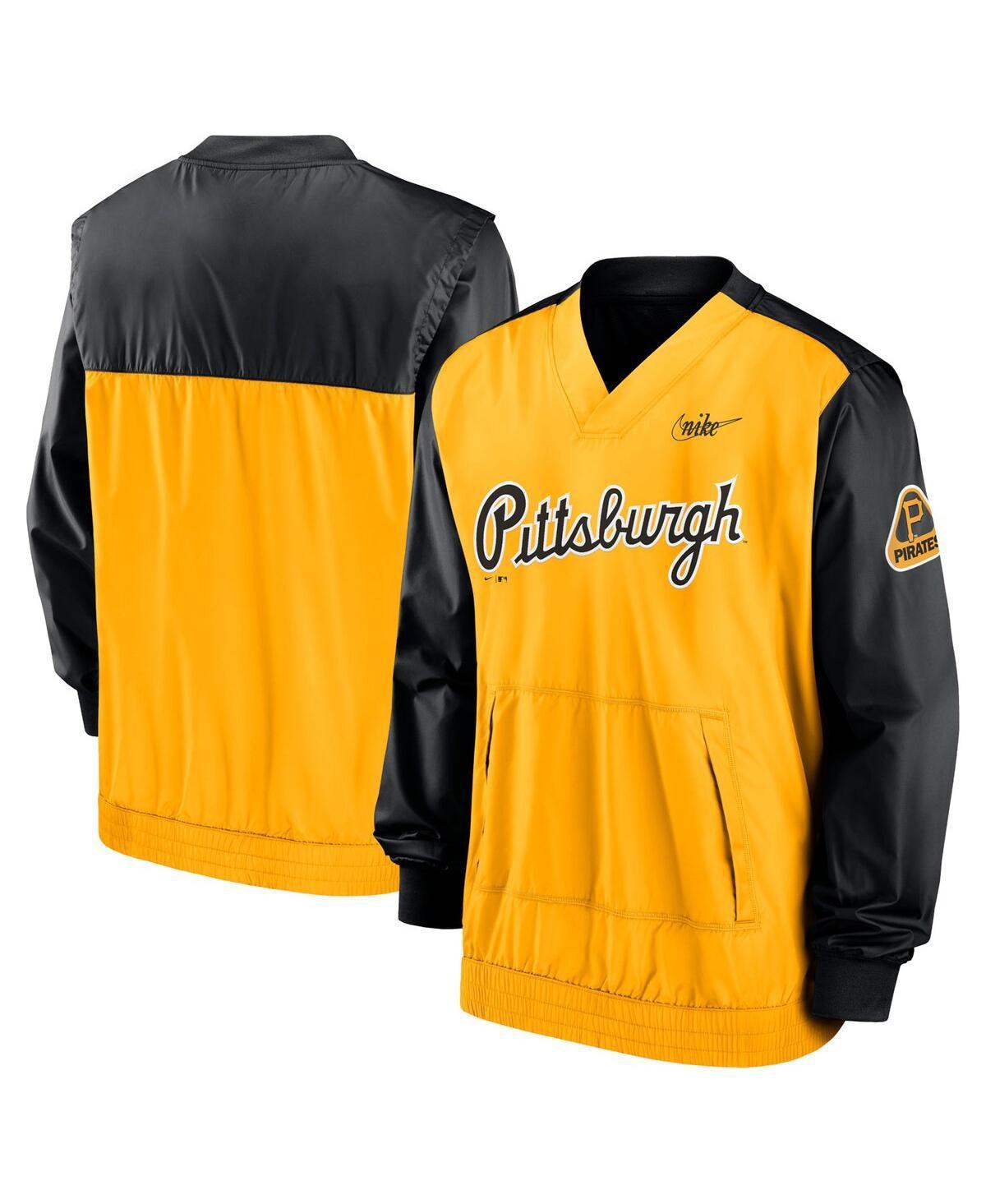 Mens Nike Black Pittsburgh Pirates Cooperstown Collection V-Neck Pullover - Black Product Image