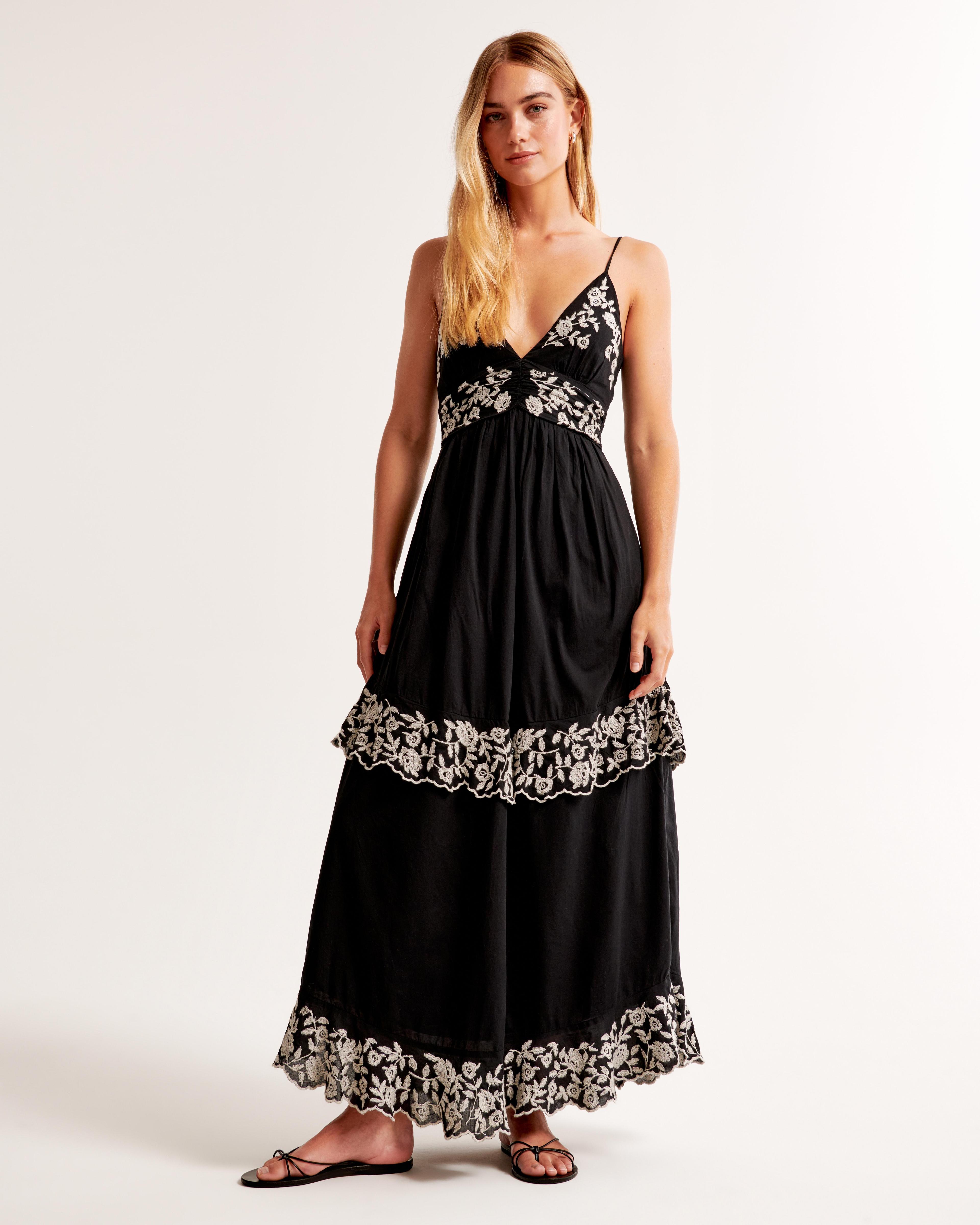 Tiered Ruffle Maxi Dress Product Image