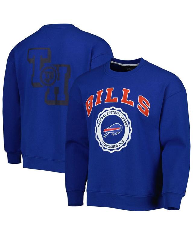 Mens Tommy Hilfiger Royal Buffalo Bills Ronald Crew Sweatshirt Product Image