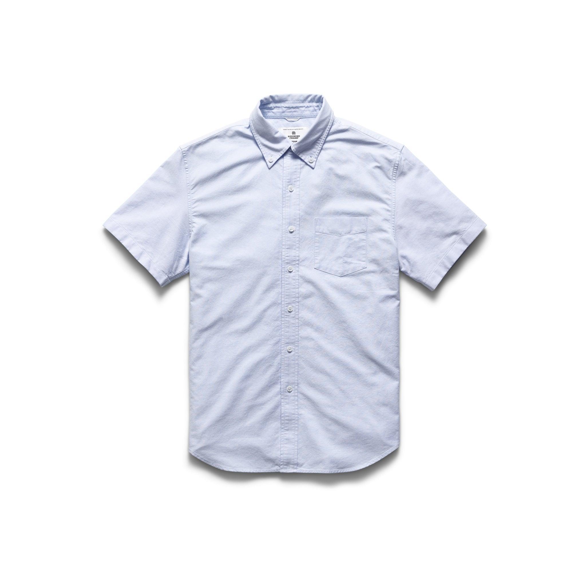 Cotton Oxford Windsor SS Shirt Male Product Image