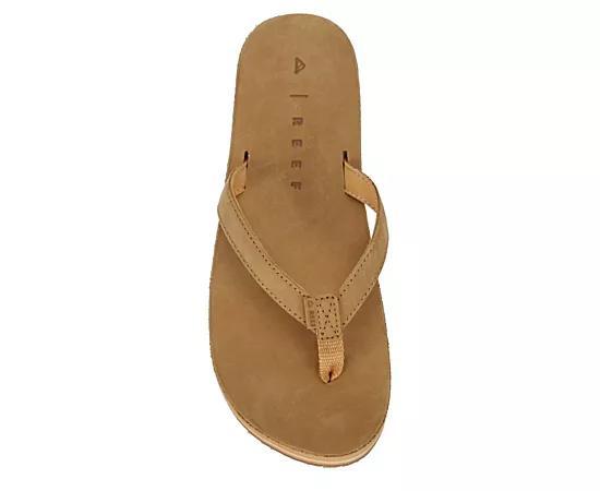 Reef Womens Solana Leather Flip Flop Product Image