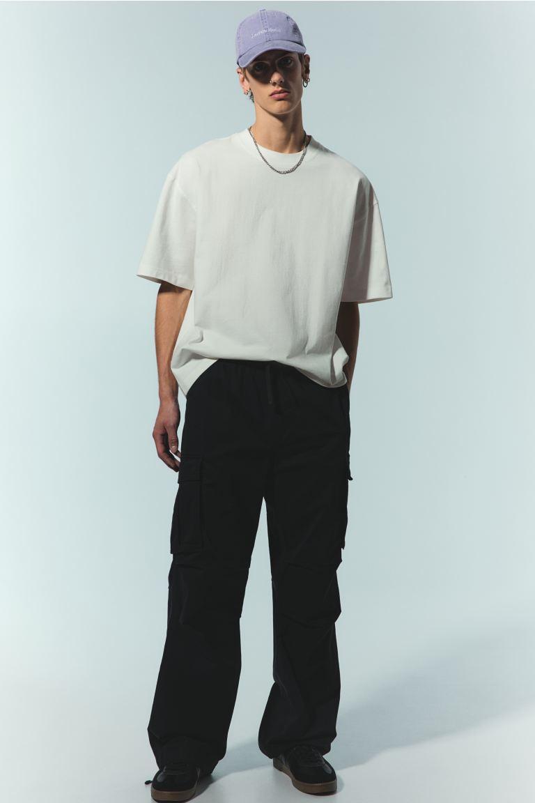 Oversized Fit Cotton T-shirt Product Image