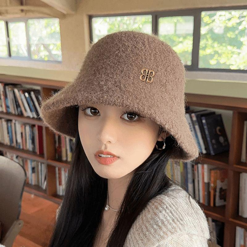 Plain Faux Shearling Bucket Hat product image