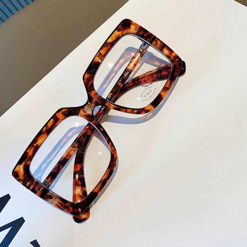 Plain Square Eyeglasses Product Image