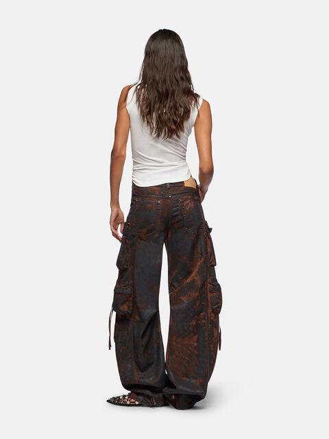 "Fern" Grey and rust long pant Product Image