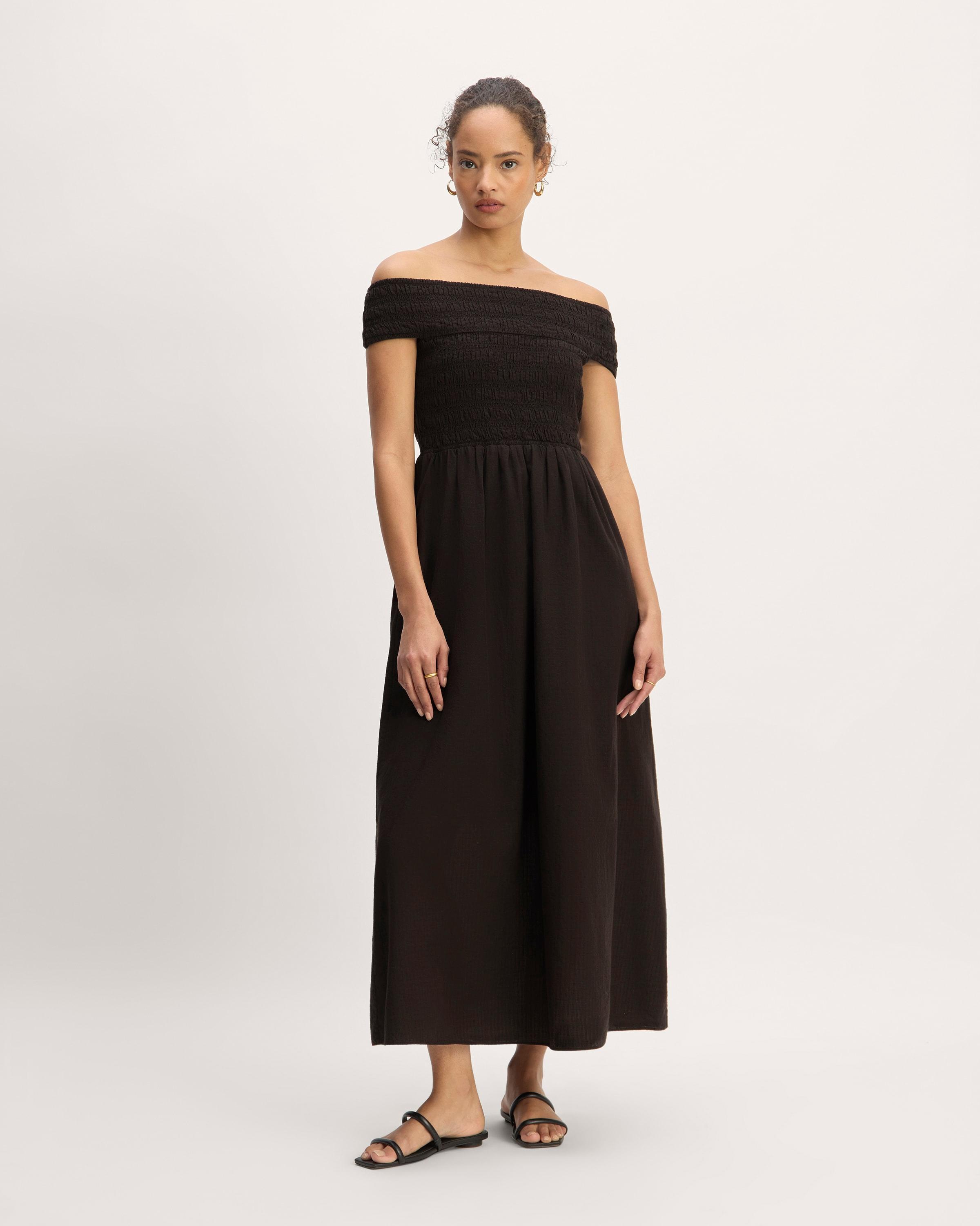 Womens Gauze Off-the-Shoulder Dress by Everlane Product Image