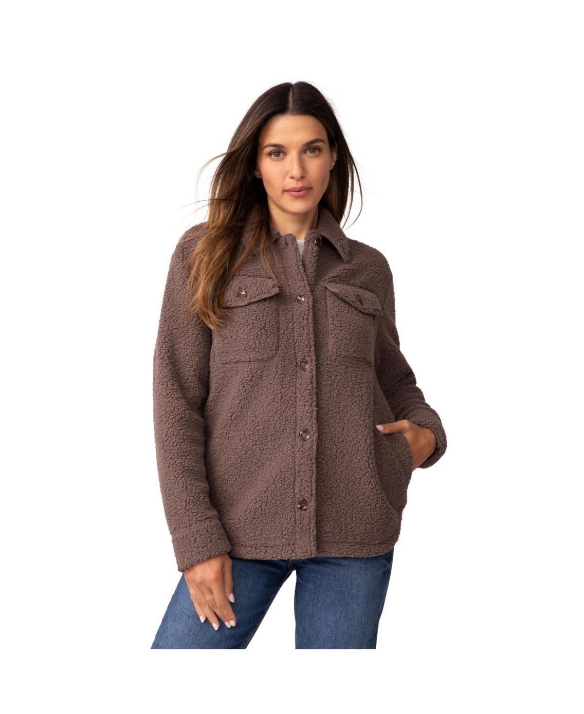 Free Country Womens High Pile Shacket Product Image