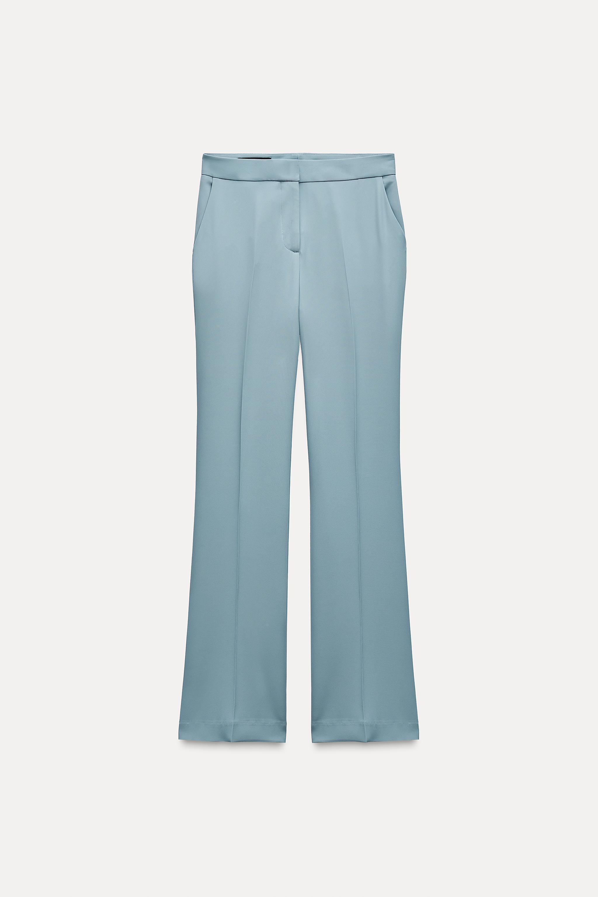 FLARED HIGH WAIST PANTS Product Image