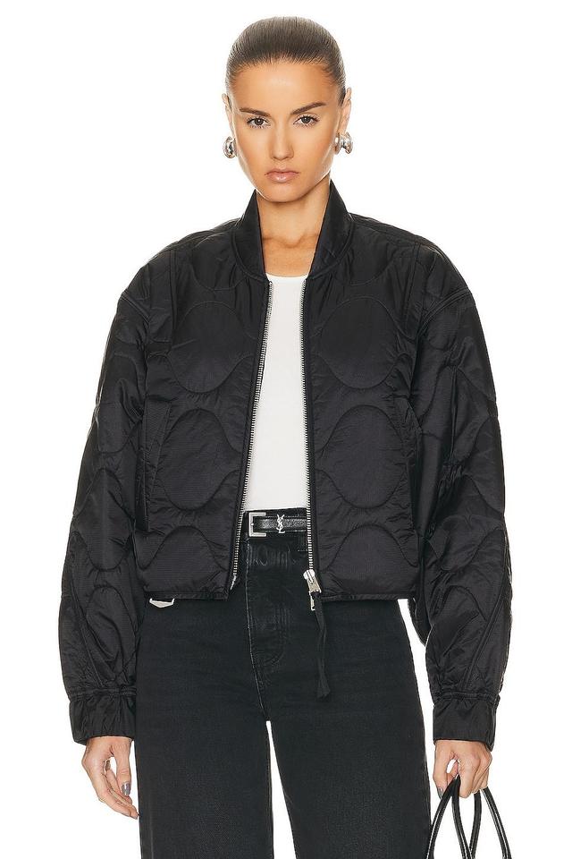 Womens Agolde x Shoreditch Ski Club Iona Quilted Jacket Product Image