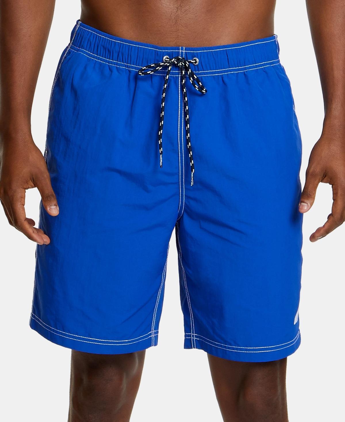 Nautica Mens Quick Dry Nylon 8 Swim Trunks Product Image