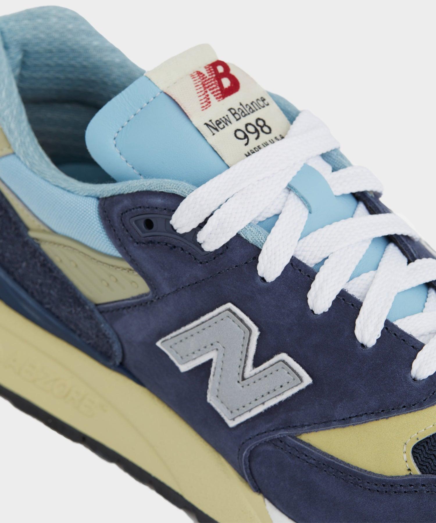 New Balance Made in USA 998 + Chrome Blue Product Image