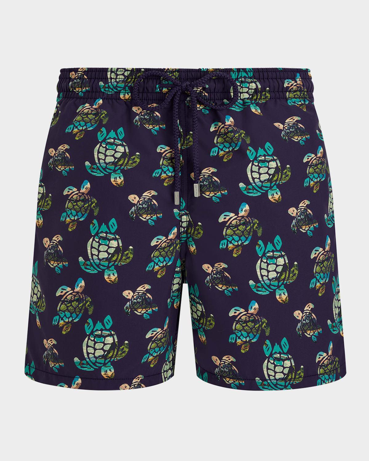 Men's Landscape Turtles Swim Shorts Product Image