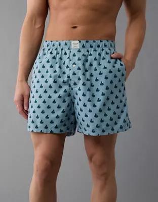 AEO Snoopy Flannel Pocket Boxer Short Product Image