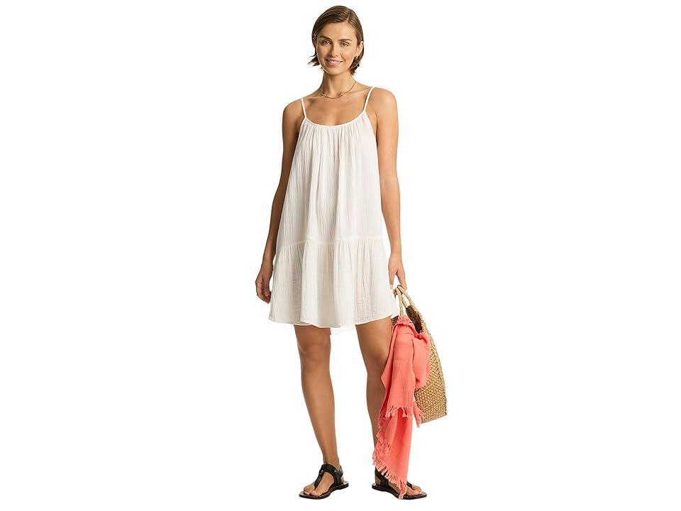 Sea Level Sunset Cover-Up Sundress Product Image