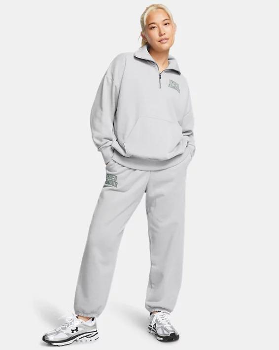 Women's UA Icon Heavyweight Terry Oversized ¼ Zip Product Image