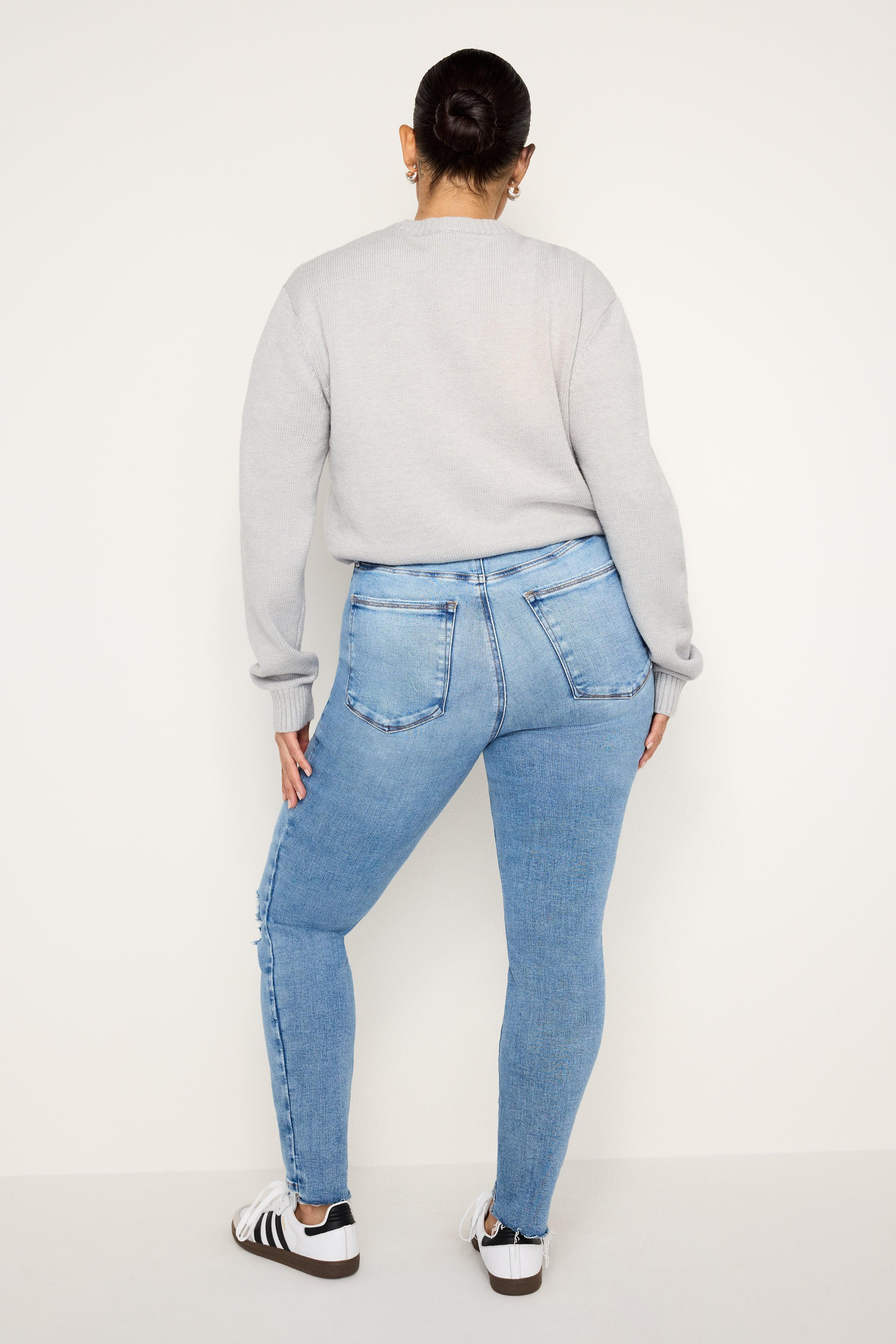 SOFT-TECH GOOD LEGS SKINNY JEANS | INDIGO521 Product Image