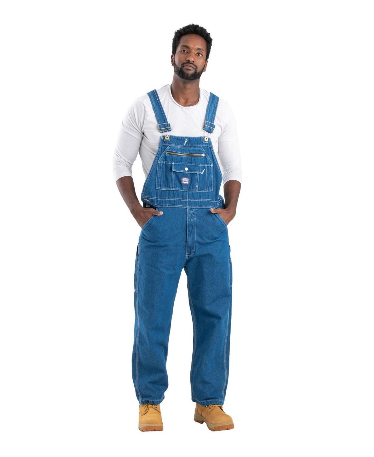 Berne Big & Tall Vintage Unlined Washed Denim Bib Overall Product Image