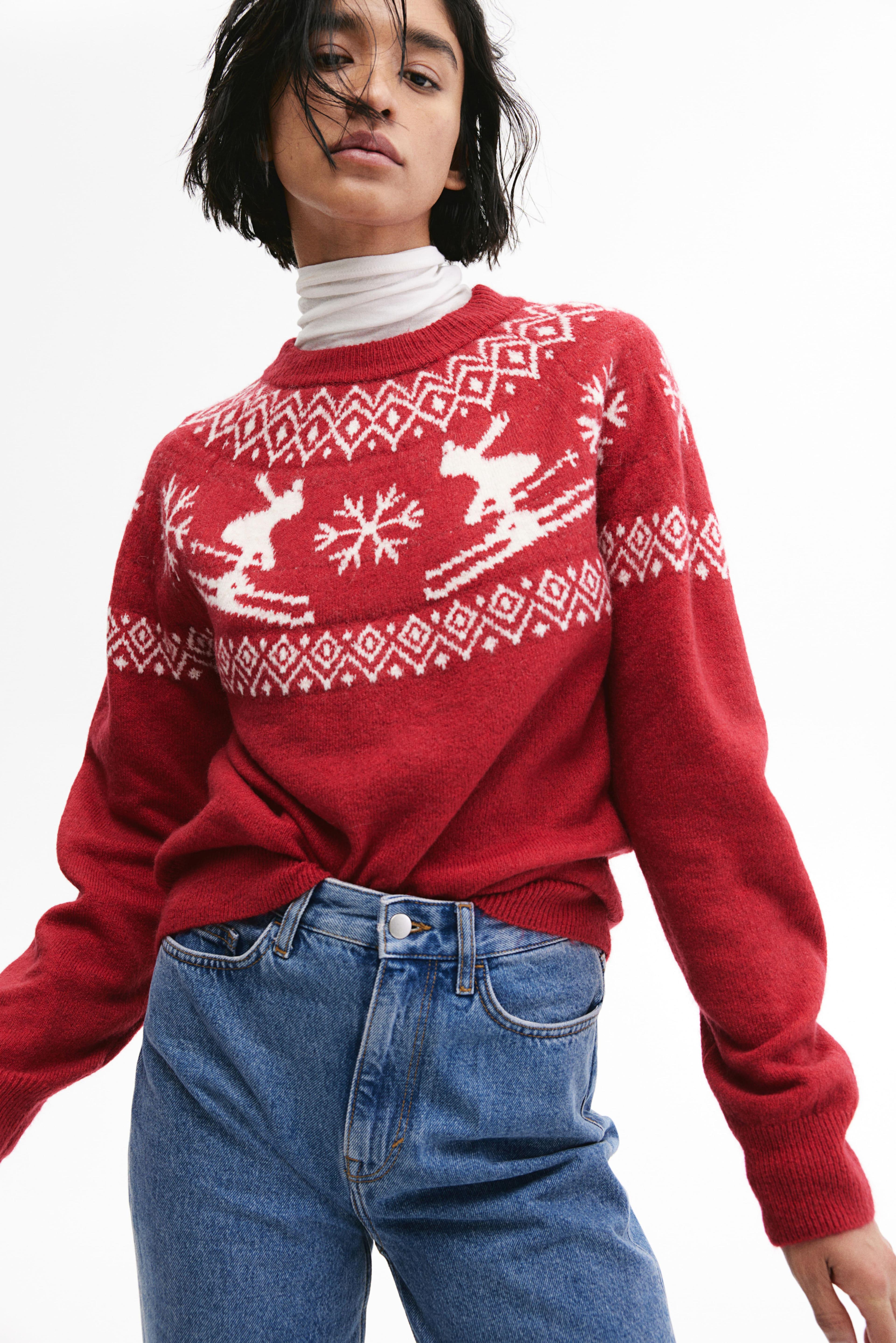 Jacquard-Knit Sweater product image