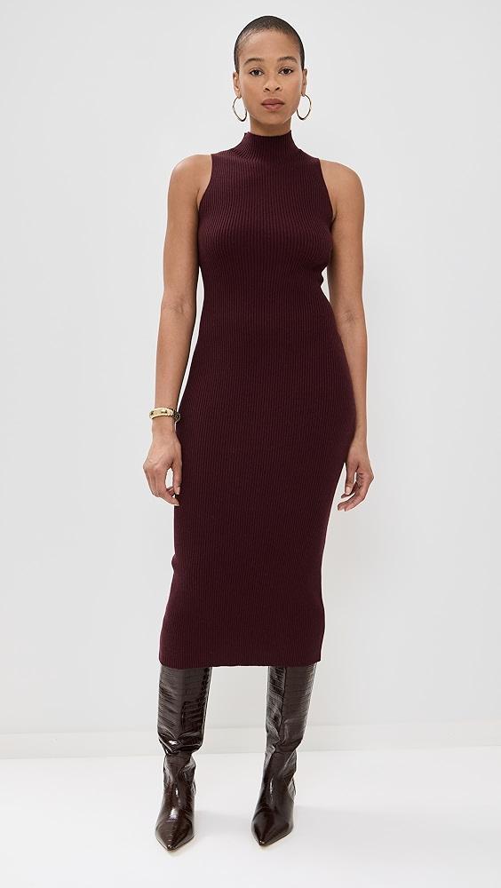 Sablyn Mock Neck Fitted Dress | Shopbop Product Image