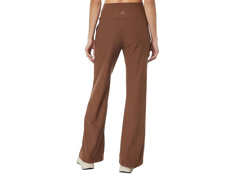 Beyond Yoga Spacedye Laid Back Pants (Bold Mocha Heather) Women's Clothing Product Image