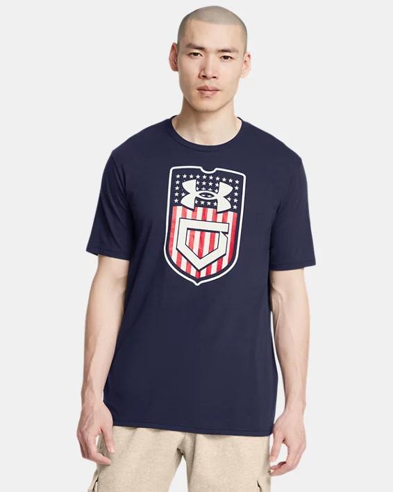 Men's UA Baseball Flag Short Sleeve Product Image