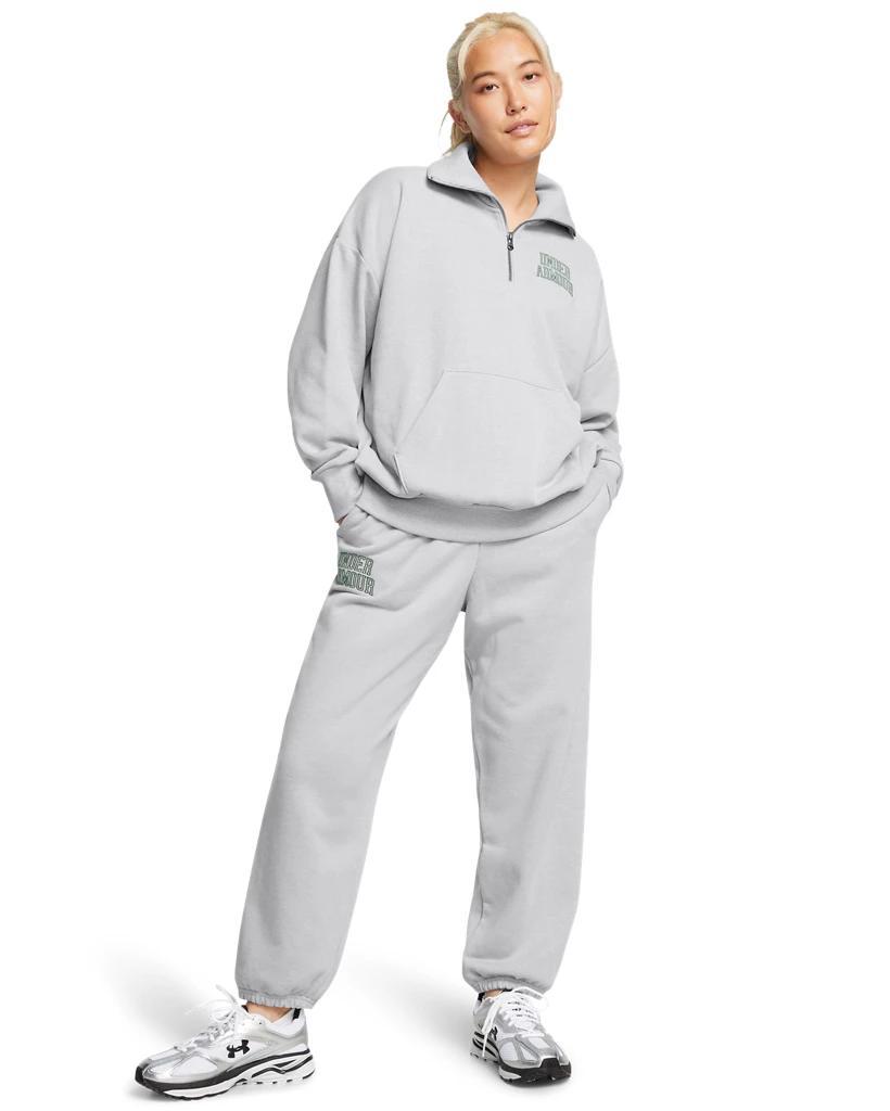 Women's UA Icon Heavyweight Terry Oversized ¼ Zip Product Image