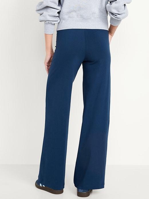 High-Waisted Wide-Leg Leggings Product Image