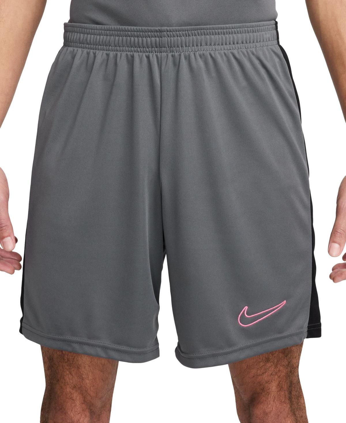 Nike Mens Dri-fit Academy Logo Soccer Shorts - Royal Blue/obsidian/(white) Product Image