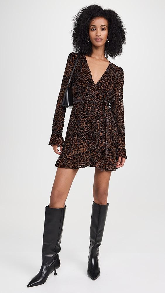 PAIGE Ysabel Velvet Dress | Shopbop Product Image