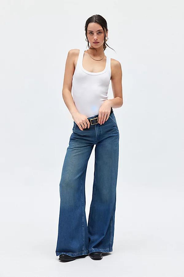 Wrangler Bailey High Rise Trouser Jean Pant Womens at Urban Outfitters Product Image