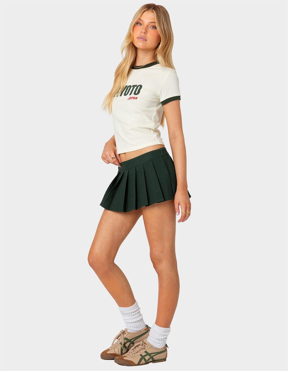 EDIKTED Ariana Pleated Micro Skort Product Image