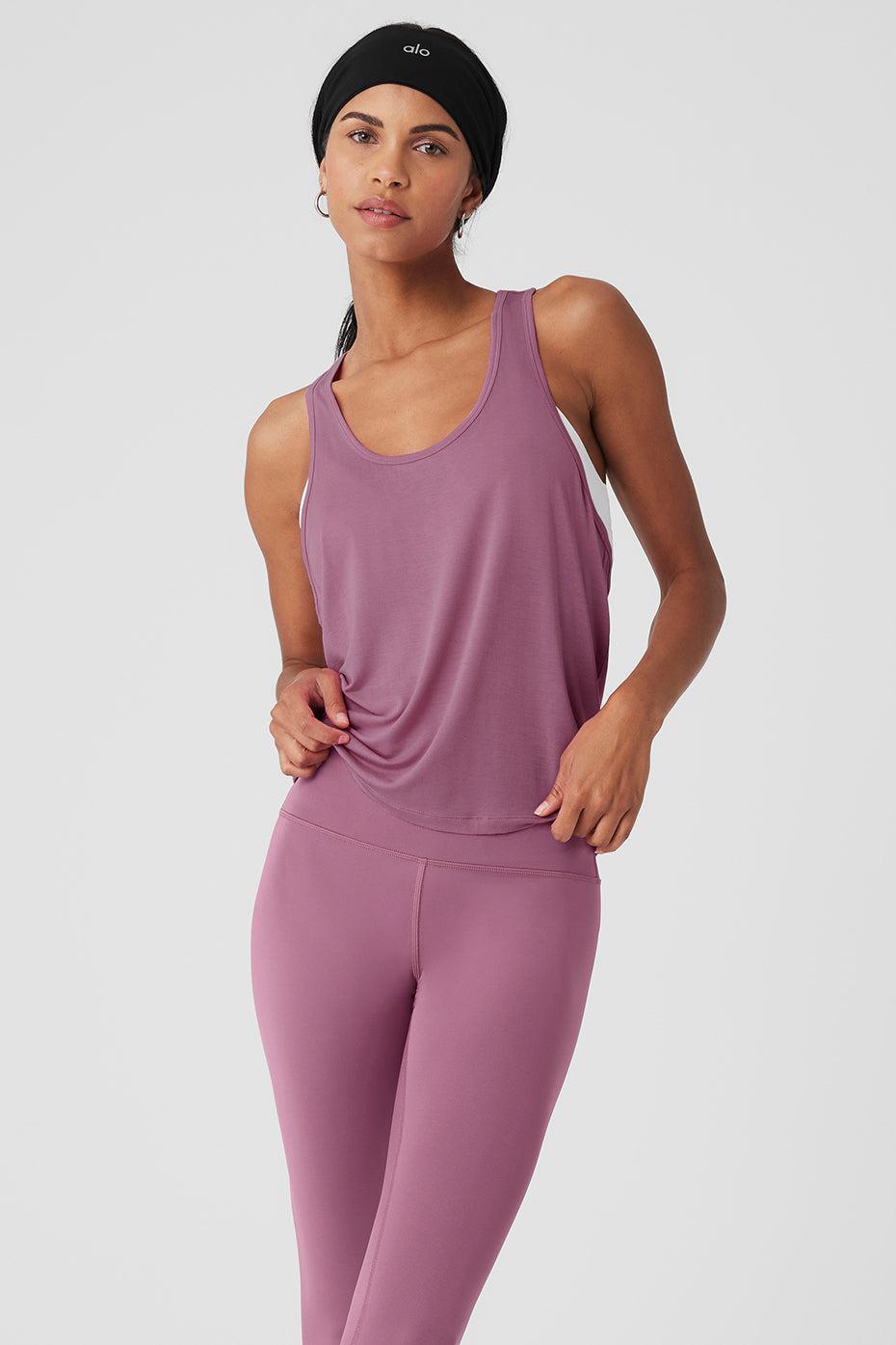 All Day Tank - Soft Mulberry Female Product Image