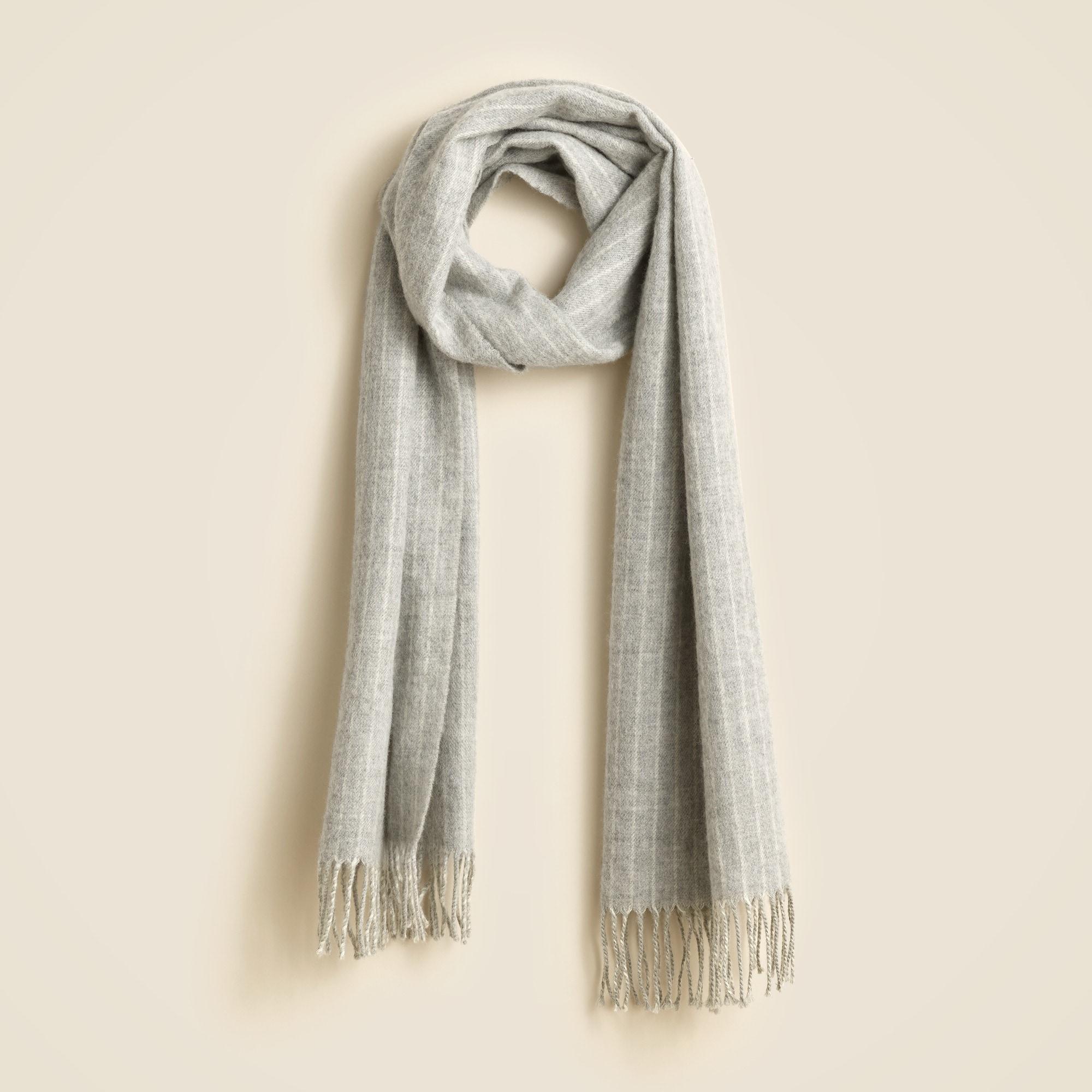 Pinstripe woven scarf product image