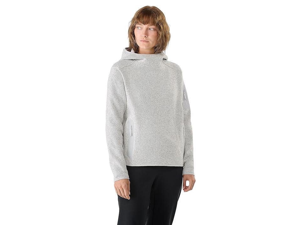 Arc'teryx Covert Pullover Hoodie (Black Heather) Women's Clothing Product Image