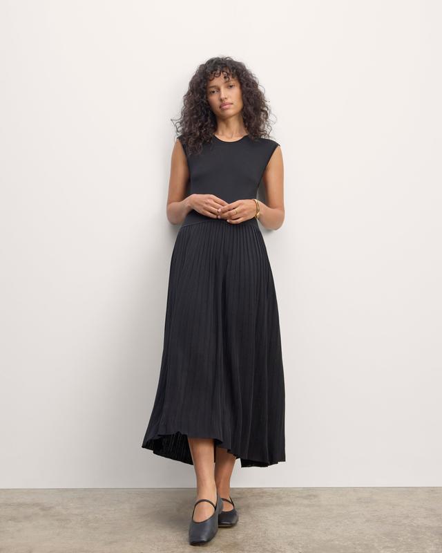 The Knit Pleated Dress Product Image