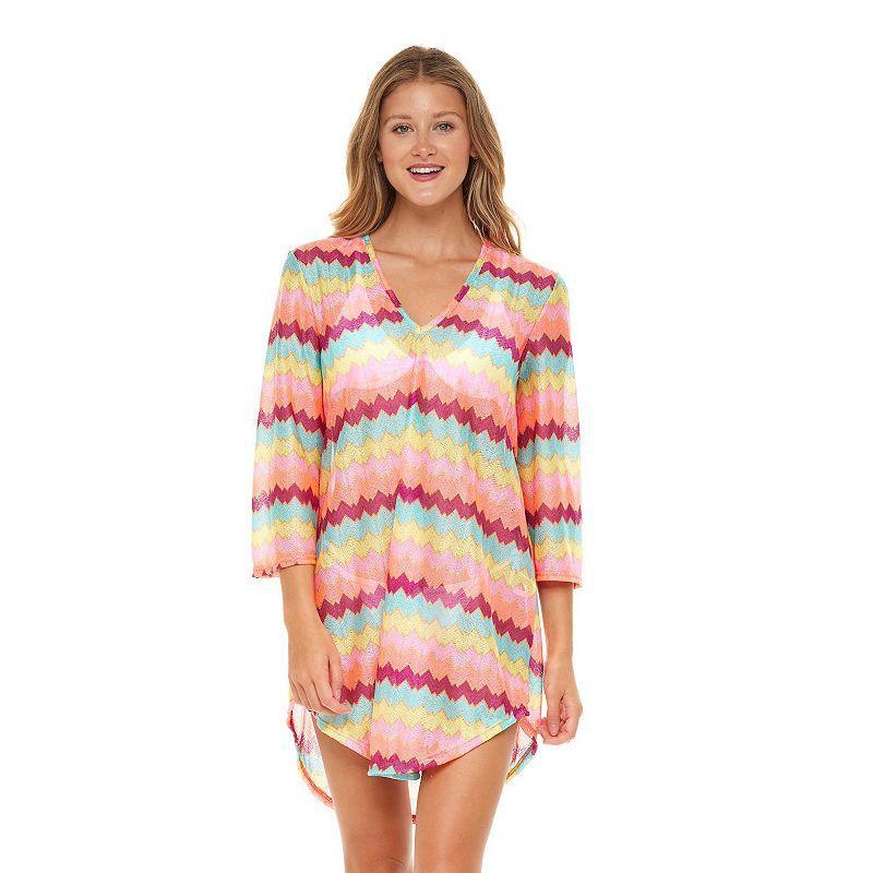 Womens Jordan Taylor ELIF V-Neck Tunic Coverup Product Image