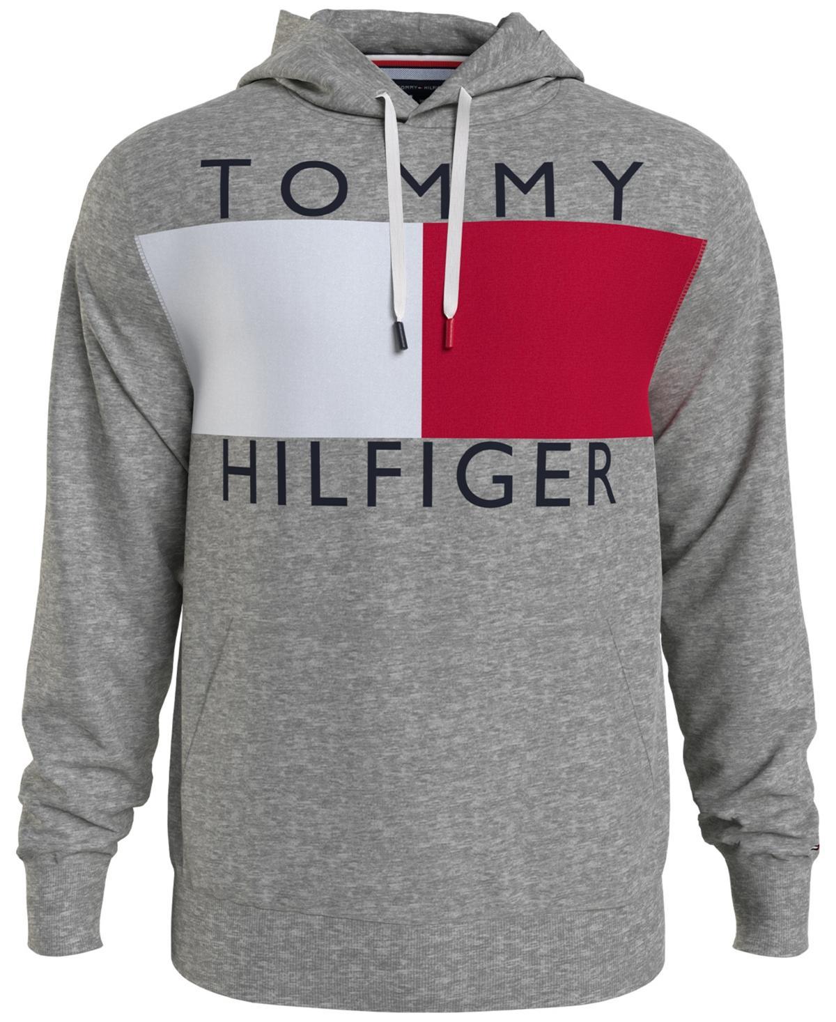 Tommy Hilfiger Mens Big & Tall Quinn Drawstring Hoodie Sweatshirt Product Image