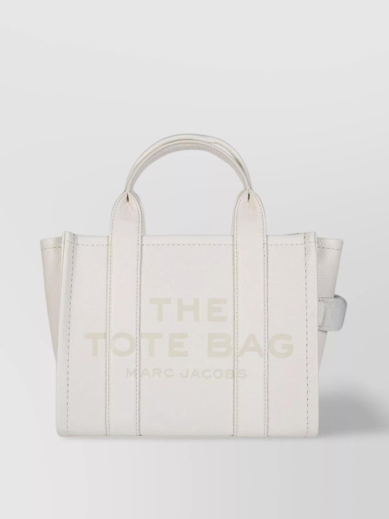 MARC JACOBS The Small Tote In White Product Image