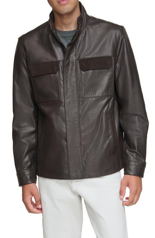 Andrew Marc Venlo Leather Jacket Product Image