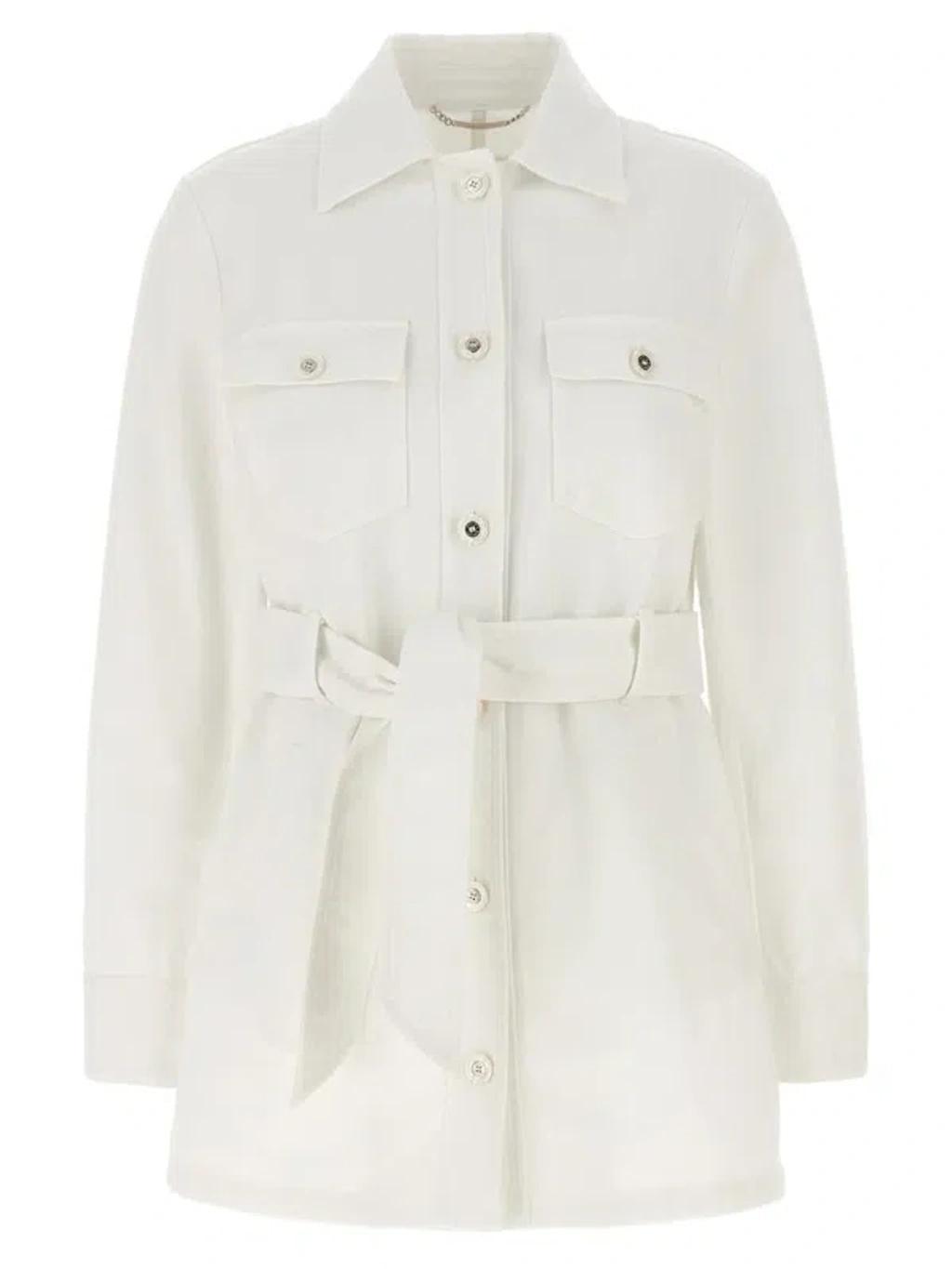 DOLCE & GABBANA Capri Jacket In White Product Image