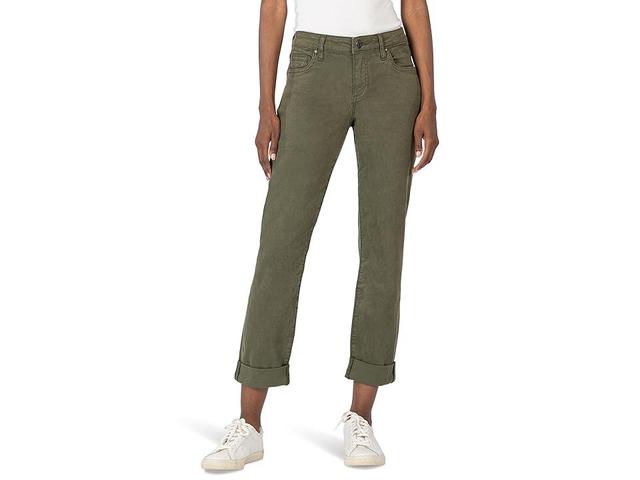 KUT from the Kloth Catherine Boyfriend In Poppy (Poppy) Women's Jeans Product Image