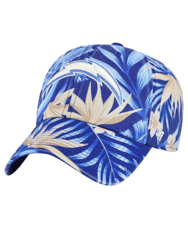 Mens 47 Powder Blue Los Angeles Chargers Tropicalia Clean Up Adjustable Hat Product Image