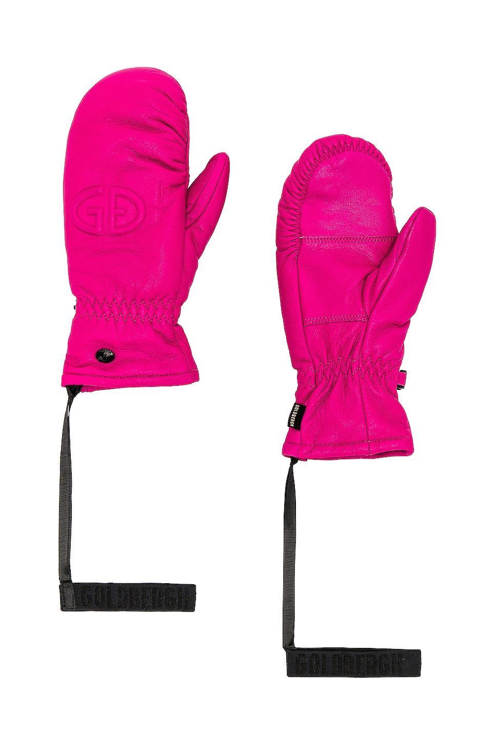 Goldbergh Hilja Mittens in Fuchsia Product Image