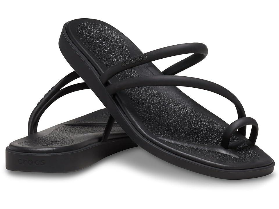 Womens Crocs Miami Toe Loop Sandal - Lava Product Image