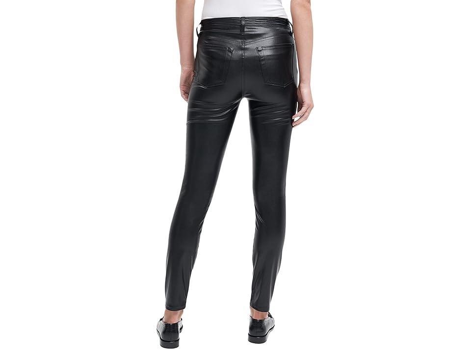 7 For All Mankind High-Waist Skinny Vegan Leather Women's Casual Pants Product Image