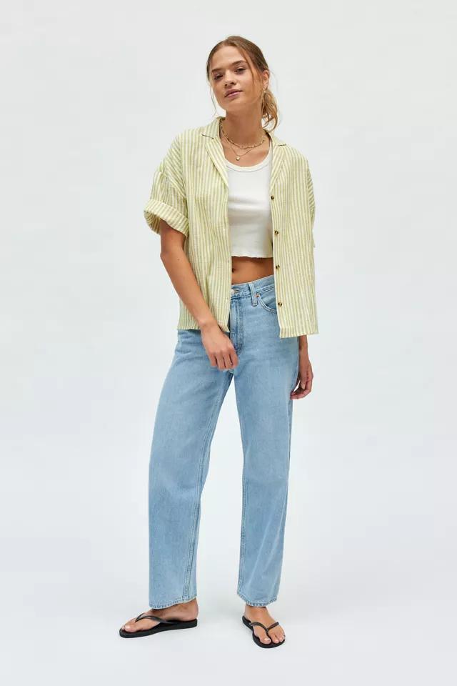 Billabong Beach Side Oversized Cotton Shirt Product Image